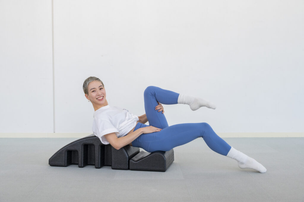 「ピラティスバレル」で全身を整える